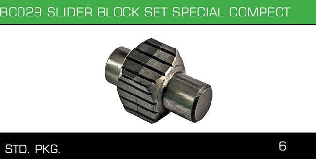 BCO29 SLIDER BOCK SET SPECIAL COMPECT BCO29 SLIDER BOCK SET SPECIAL COMPECT